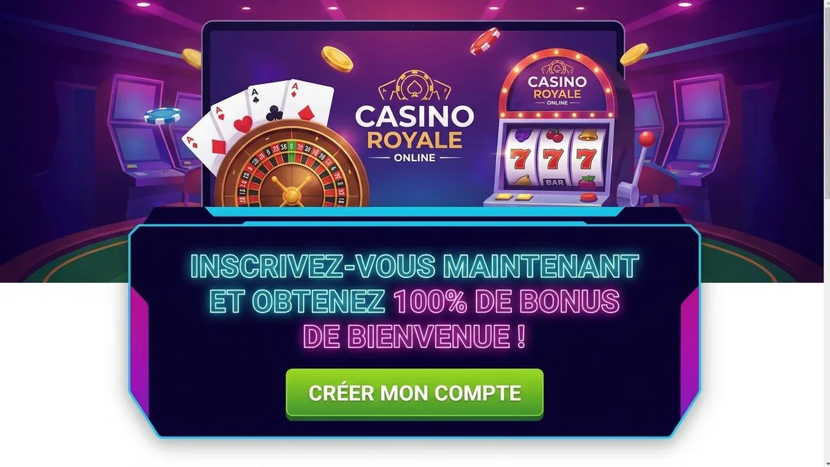 Inscription avec bonus